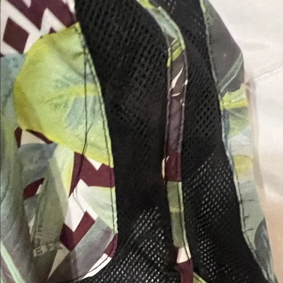 RBX Women's Athletic Shorts with Tropical Print - Picture 6 of 10